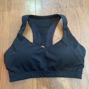 GYMSHARK GS Power Sports Bra Workout Gym‎ Women’s Black Small